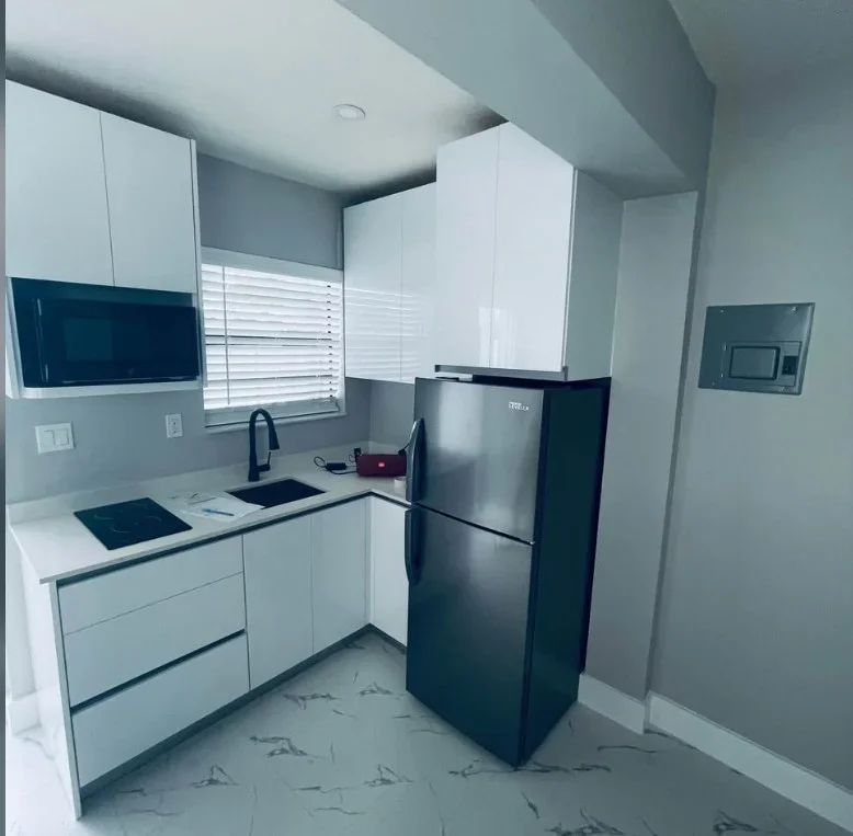 Example ADU interior finish, representative style for St. Lucie County
