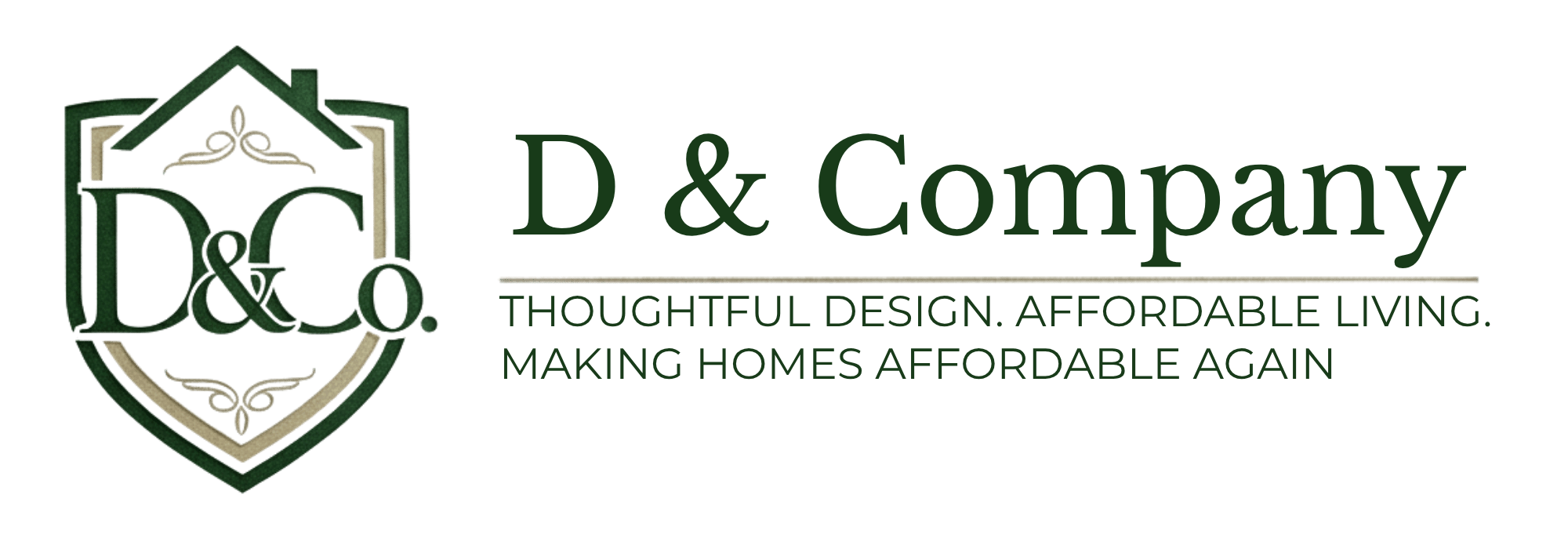 D&Co Homes Logo